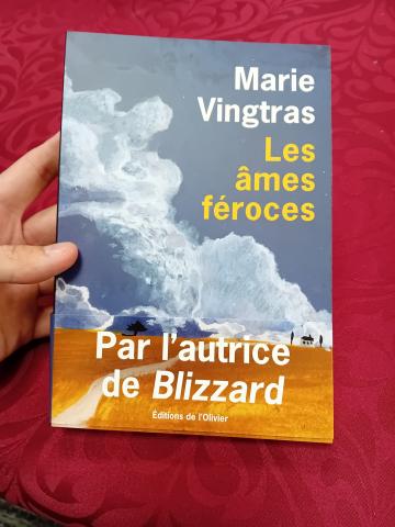 Marie Vingras, Les âmes féroces - librairie libellule à Marmande